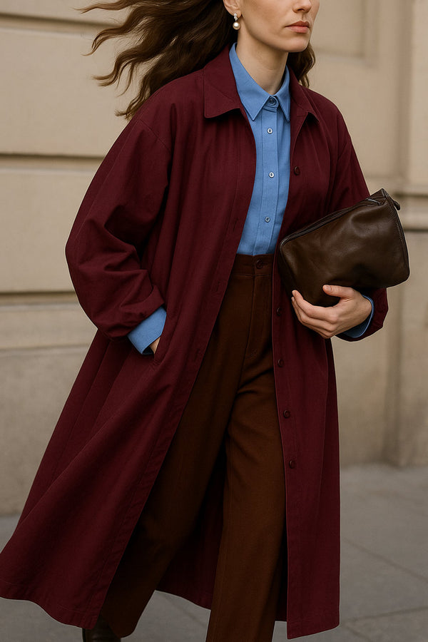 %100 PAMUKLU BALON KOL TRENÇKOT